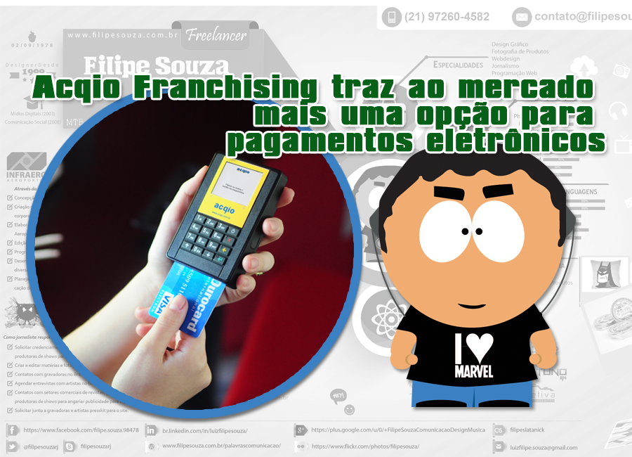 Acqio Franchising traz ao mercado mais uma opção para pagamentos eletrônicos