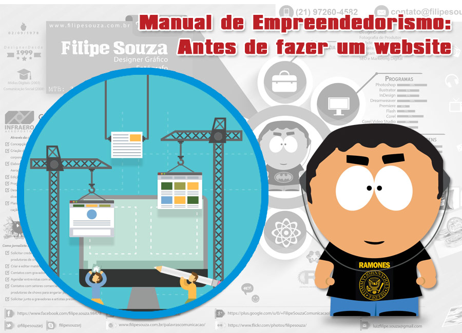 Manual de Empreendedorismo: Antes de fazer um website