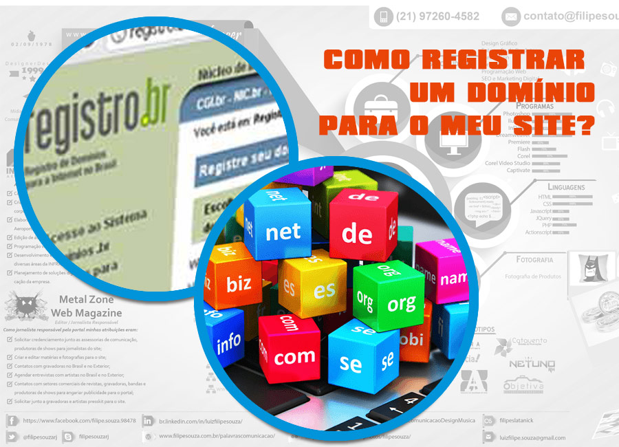 COMO REGISTRAR UM DOMÍNIO PARA O MEU SITE?