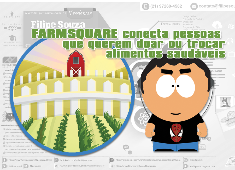 FARMSQUARE conecta pessoas que querem doar ou trocar alimentos saudáveis