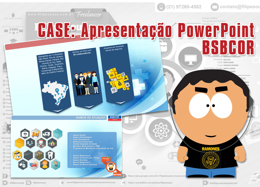 Case Clientes: Reformulação de Apresentação em Powerpoint