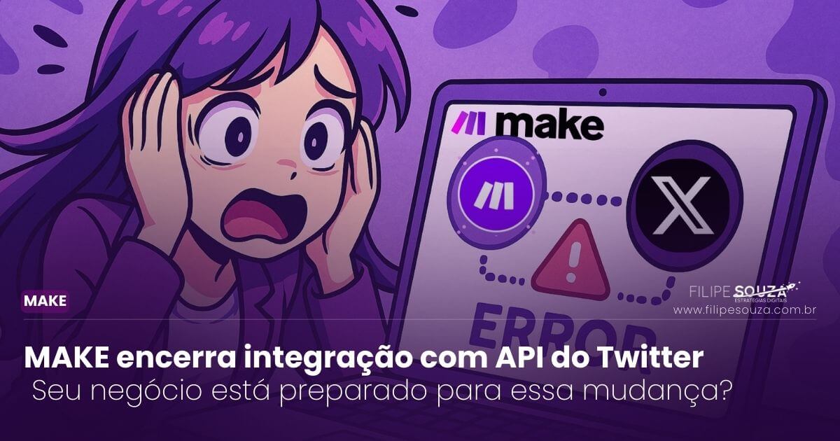 MAKE Encerra Integração com API do Twitter