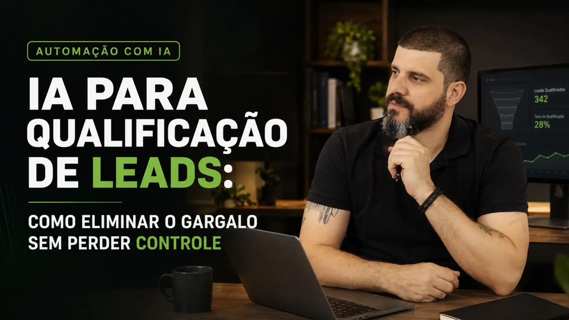 IA para qualificação de leads: como eliminar o gargalo sem perder controle